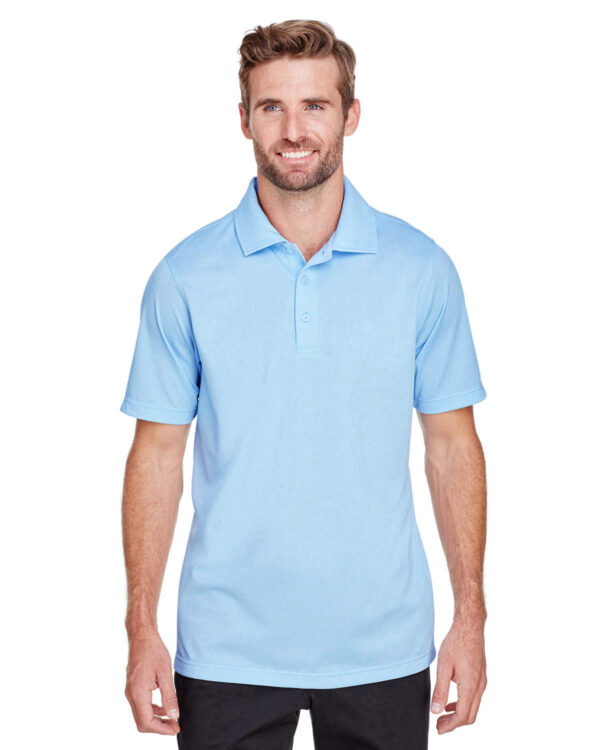 Effortless Performance: UltraClub Men's Cavalry Twill Performance Polo - Image 4