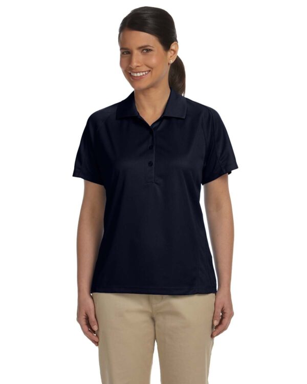 Harriton Women's Polytech Mesh Insert Polo Shirt: Embrace Comfort and Elegance with 3.8 oz. of Luxury" - Image 4